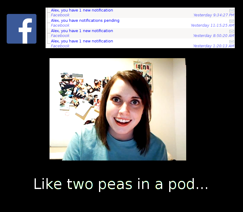 Overly attached Facebook